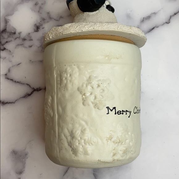 ❌❌SOLD❌❌Snowman Candle With Lid Christmas Holiday - Picture 13 of 14